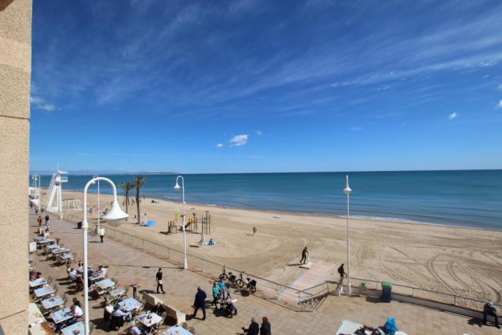 Apartamento Primera Linea Playa Centro De Guardamar Daire Guardamar del Segura Dış mekan fotoğraf