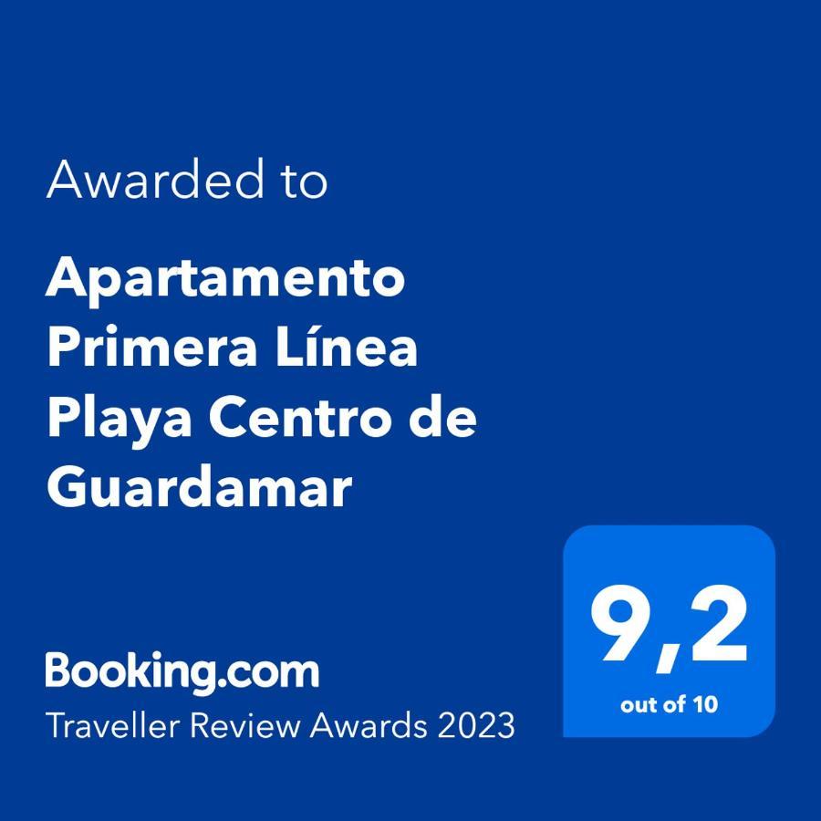 Apartamento Primera Linea Playa Centro De Guardamar Daire Guardamar del Segura Dış mekan fotoğraf